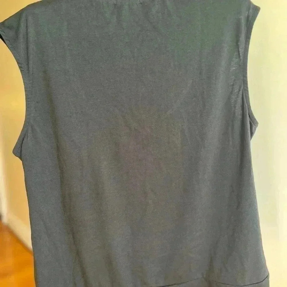 NEW DIRECTIONS BLACK BLOUSE PETITE LARGE NWT - Picture 5 of 13